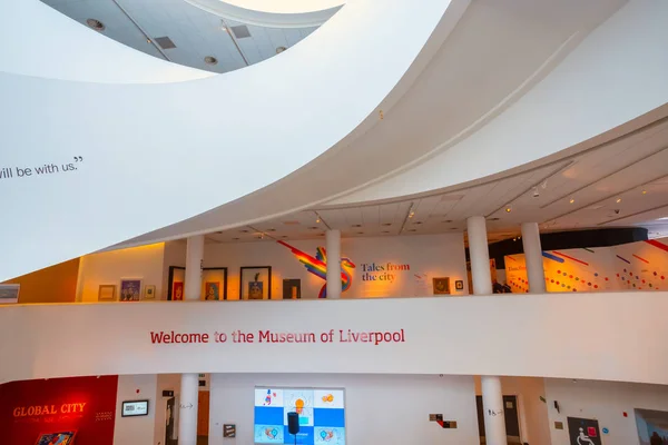 Liverpool Reino Unido Mayo 2018 Museo Liverpool Inaugurado 2011 Refleja —  Fotos de Stock