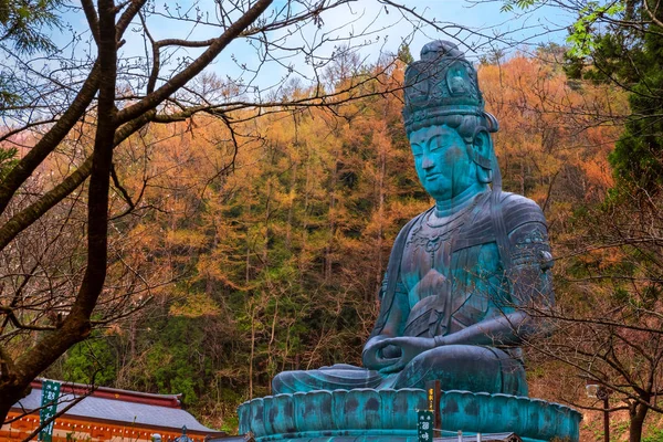 Big Buddha Showa Daibutsu Seiryuji Tapınağı Aomori Japan — Stok fotoğraf