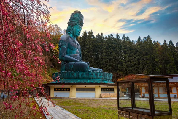Wielki Budda Showa Daibutsu Świątyni Seiryuji Aomori Japonia — Zdjęcie stockowe