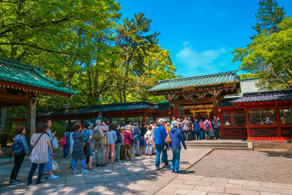 Токио Япония Апреля 2018 Года Храм Нэдзу Основанный 1705 Году — стоковое фото