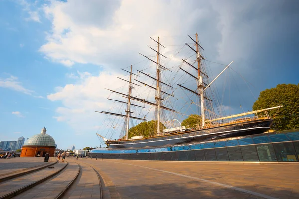 Λονδίνο Ηνωμένο Βασίλειο Μαΐου 2018 Cutty Sark Χτισμένο 1869 Ένα — Φωτογραφία Αρχείου