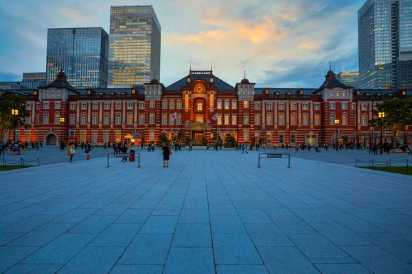 Tokyo Station Tokyo Giappone Tokyo Giappone Aprile 2018 Tokyo Station — Foto Stock