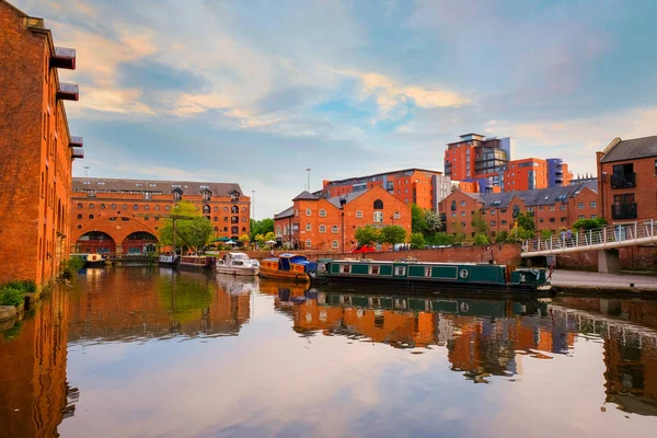 Castlefield, the inner city conservation area in Manchester, UK