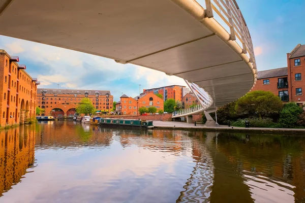 Castlefield, the inner city conservation area in Manchester, UK