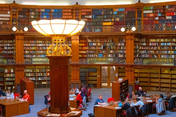 Liverpool May 2018 Picton Reading Room Liverpool Central Library Founded — стоковое фото