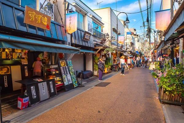 Tóquio Japão Abril 2018 Yanaka Ginza Dos Poucos Distritos Tóquio — Fotografia de Stock