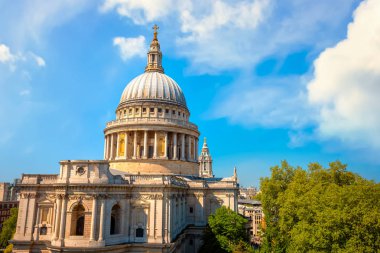 Londra, İngiltere 'deki St. Paul Katedrali 