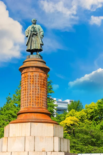 Standbeeld Van Omuro Masajiro 1824 1869 Grondlegger Van Moderne Japanse — Stockfoto