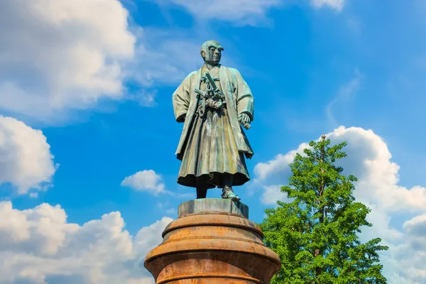 Estatua Omuro Masajiro 1824 1869 Fundador Del Ejército Japonés Moderno —  Fotos de Stock