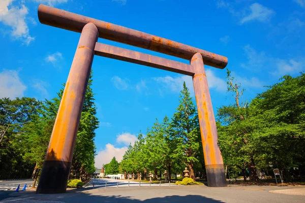 Santuario Yasukuni Santuario Sintoísta Tokio Fundado Por Emperador Meiji Conmemora — Foto de Stock