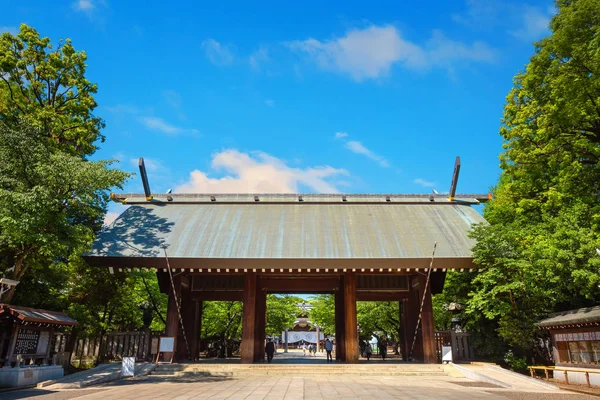 Santuario Yasukuni Santuario Sintoísta Tokio Fundado Por Emperador Meiji Conmemora — Foto de Stock