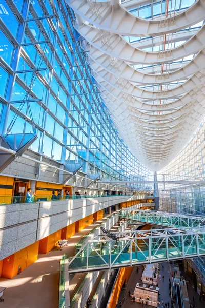 Tokio Japón Abril 2018 Tokyo International Forum Centro Exposiciones Polivalente —  Fotos de Stock