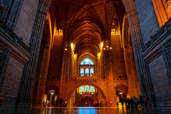 Liverpool May 2018 Liverpool Cathedral Based Design Giles Gilbert Scott — Stock Photo, Image