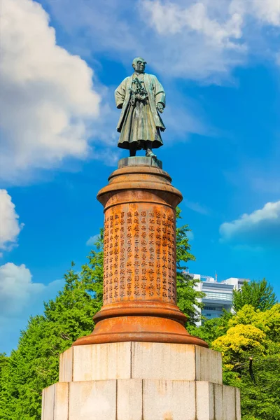 Estátua Omuro Masajiro Fundador Moderno Exército Japonês Santuário Yasukuni Tóquio — Fotografia de Stock