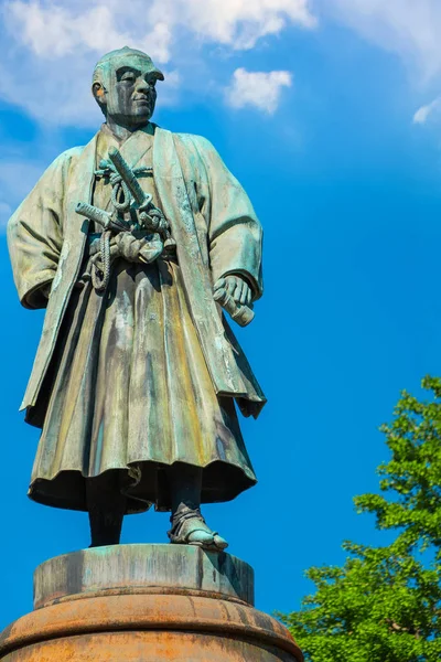 Statua Omuro Masajiro Fondatore Dell Esercito Giapponese Moderno Santuario Yasukuni — Foto Stock