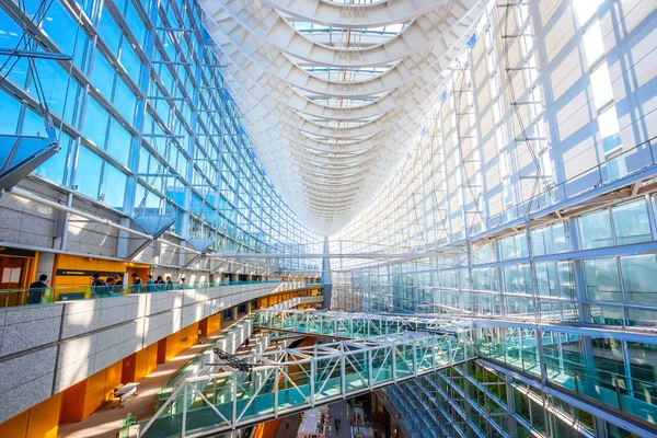 Tokyo Japan April 2018 Tokyo International Forum Een Multifunctionele Tentoonstelling — Stockfoto