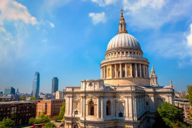 Londra, İngiltere 'deki St. Paul Katedrali 