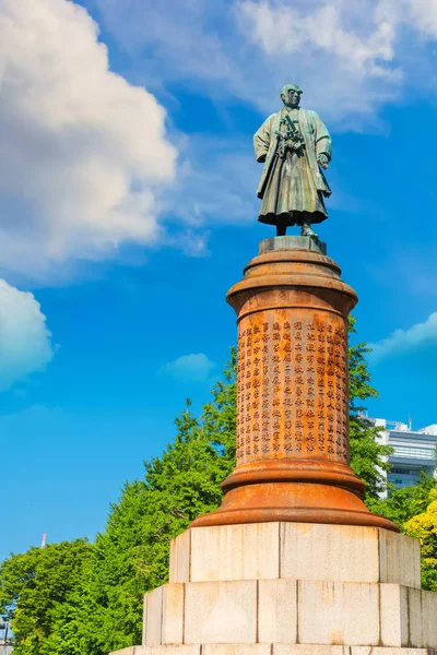 Estatua Omuro Masajiro Fundador Del Ejército Japonés Moderno Santuario Yasukuni —  Fotos de Stock