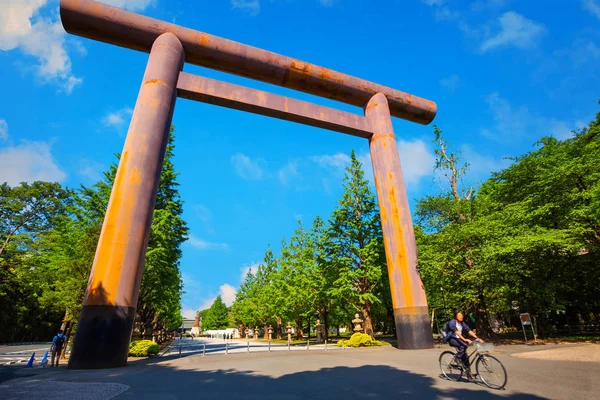 Santuario Yasukuni Santuario Sintoísta Tokio Fundado Por Emperador Meiji Conmemora — Foto de Stock