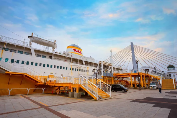 Nave Commemorativa Hakkoda Maru Nella Città Aomori Giappone — Foto Stock