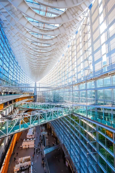 Tokio Japón Abril 2018 Tokyo International Forum Centro Exposiciones Polivalente —  Fotos de Stock