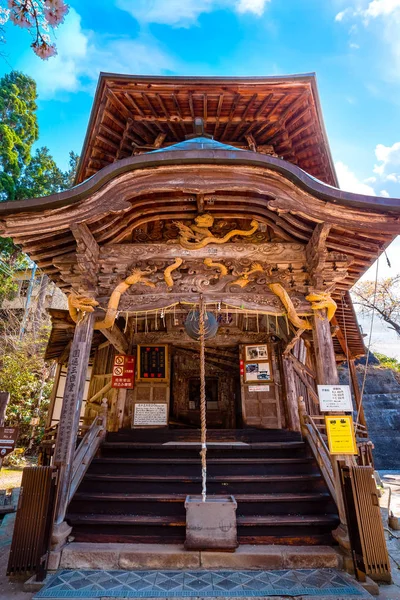 Templo Aizu Sazaedo Fukushima Japón — Foto de Stock