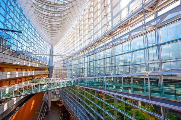 Tokio Japonsko Dubna 2018 Tokyo International Forum Víceúčelová Výstaviště Navrhl — Stock fotografie