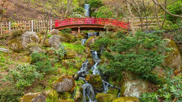 Der Fujita Memorial Japanischer Garten Hirosaki Japan — Stockfoto