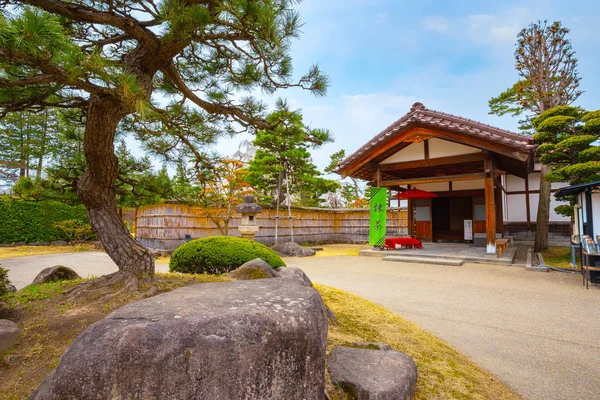 Ogród Japoński Memorial Fujita Hirosaki Japan — Zdjęcie stockowe