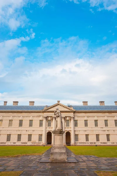 Stary Royal Naval College Greenwich Londyn Wielka Brytania — Zdjęcie stockowe