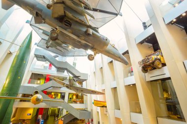 Londra, İngiltere - 22 Mayıs 2018: Imperial War Museum (ıh) sivil ve askeri savaş çaba ve özveri İngiltere ve onun'ın Birinci Dünya Savaşı sırasında kaydetmek için tasarlanmıştır