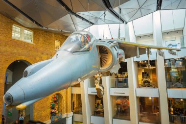 Londra, İngiltere - 22 Mayıs 2018: Imperial War Museum (ıh) sivil ve askeri savaş çaba ve özveri İngiltere ve onun'ın Birinci Dünya Savaşı sırasında kaydetmek için tasarlanmıştır