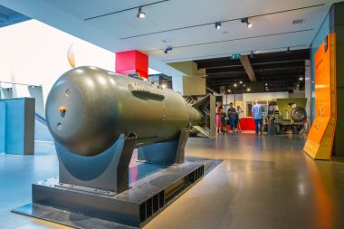 Londra, İngiltere - 22 Mayıs 2018: Imperial War Museum (ıh) sivil ve askeri savaş çaba ve özveri İngiltere ve onun'ın Birinci Dünya Savaşı sırasında kaydetmek için tasarlanmıştır