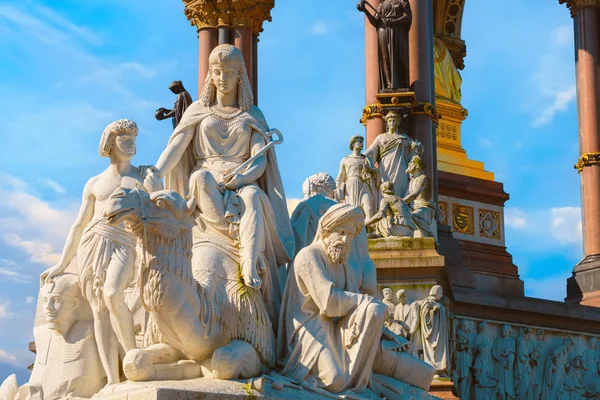 Het Albert Memorial Londen Verenigd Koninkrijk — Stockfoto