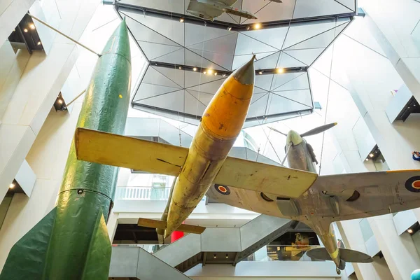 Londra, İngiltere - 22 Mayıs 2018: İmparatorluk Savaş Müzeleri (IWM) Birinci Dünya Savaşı sırasında Britanya ve imparatorluğunun iç ve askeri savaş çabalarını ve fedakarlıklarını kaydetmeyi planlıyordu.