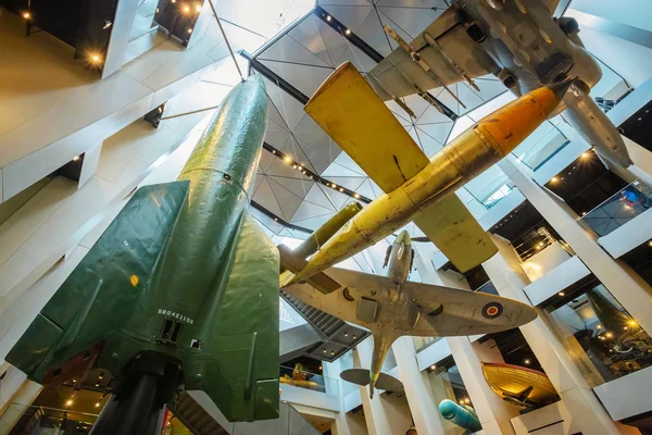 Londra, İngiltere - 22 Mayıs 2018: İmparatorluk Savaş Müzeleri (IWM) Birinci Dünya Savaşı sırasında Britanya ve imparatorluğunun iç ve askeri savaş çabalarını ve fedakarlıklarını kaydetmeyi planlıyordu.