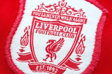 Close-Up Liverpool Fc futbol ev mayo yaklaşık 2000-2002