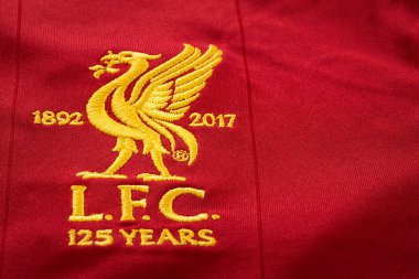 Liverpool Fc futbol ev mayo 2017-2018 yaklaşık Close-Up