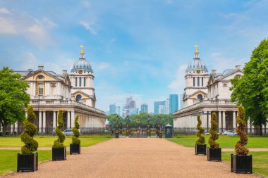 Londra, İngiltere - 21 Mayıs 2018: Eski Kraliyet Deniz okul aslında
