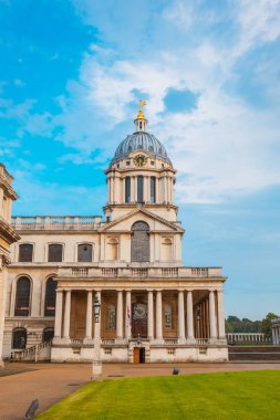 Londra, İngiltere - 21 Mayıs 2018: Eski Kraliyet Deniz okul aslında