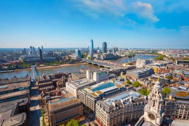 Londra cityscape taş Galeri St Paul's Katedrali görünümünü