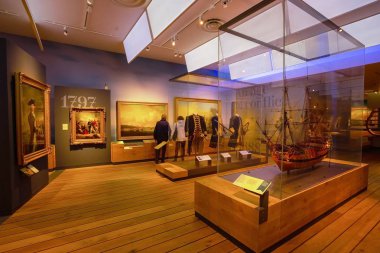 Greenwich, Londra, İngiltere'de Ulusal Denizcilik Müzesi