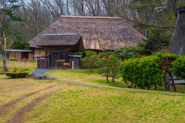 Michinoku Folklore Village w Kitakami, Japonia — Zdjęcie stockowe