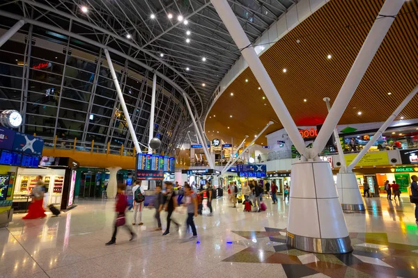Международный аэропорт Куала-Лумпур в Малайзии — стоковое фото