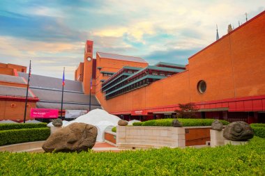 Londra, İngiltere'de British Library