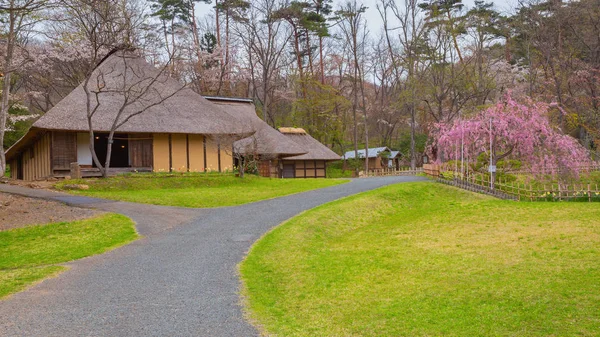 Michinoku Folklore Village en Kitakami, Japón — Foto de Stock