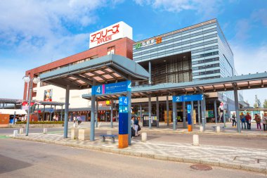 Hirosaki Station in Hirosaki, Japan