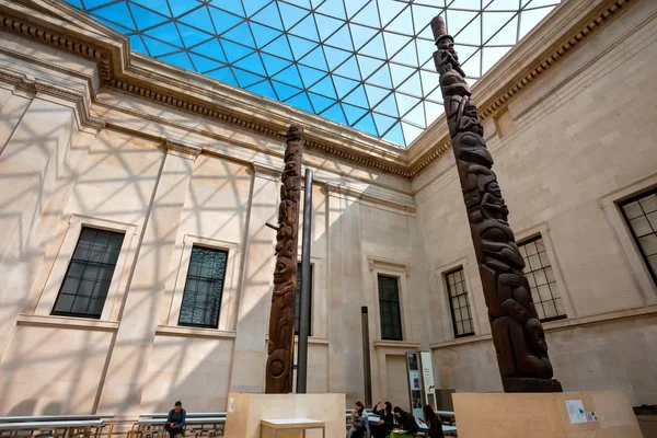 The British Museum in London, UK — Stock Photo, Image