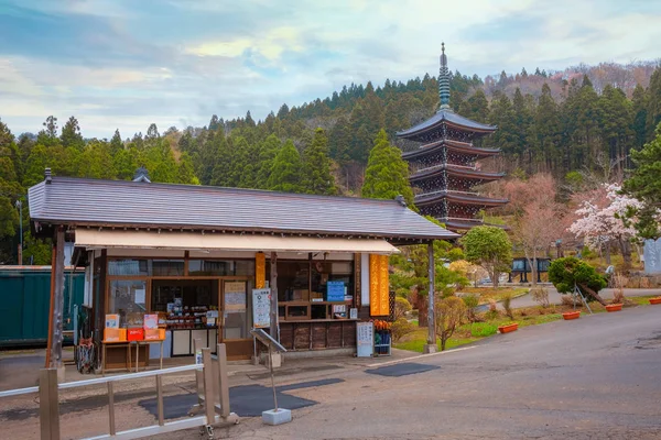 Boeddhistische tempel seiryu-Ji in Aomori, Japan — Stockfoto