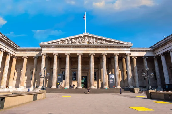 British Museum di London, Inggris — Stok Foto